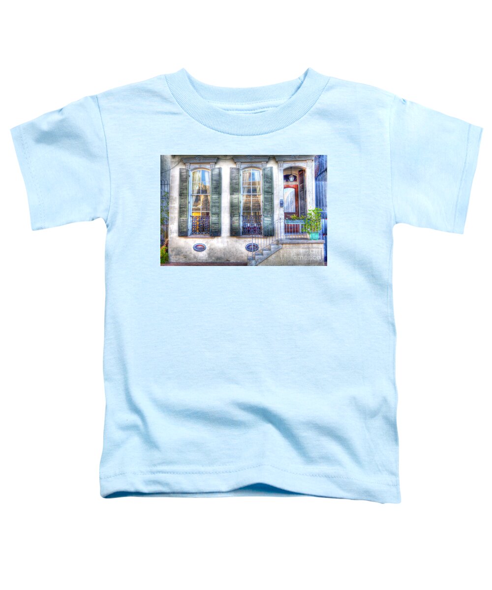 French Toddler T-Shirt featuring the photograph 0272 French Quarter 1 - New Orleans by Steve Sturgill