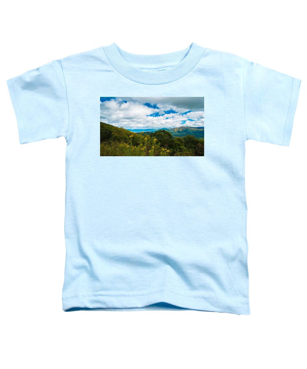 Blue Ridge Parkway Toddler T-Shirt featuring the photograph Great Smoky Mountains #1 by Raul Rodriguez