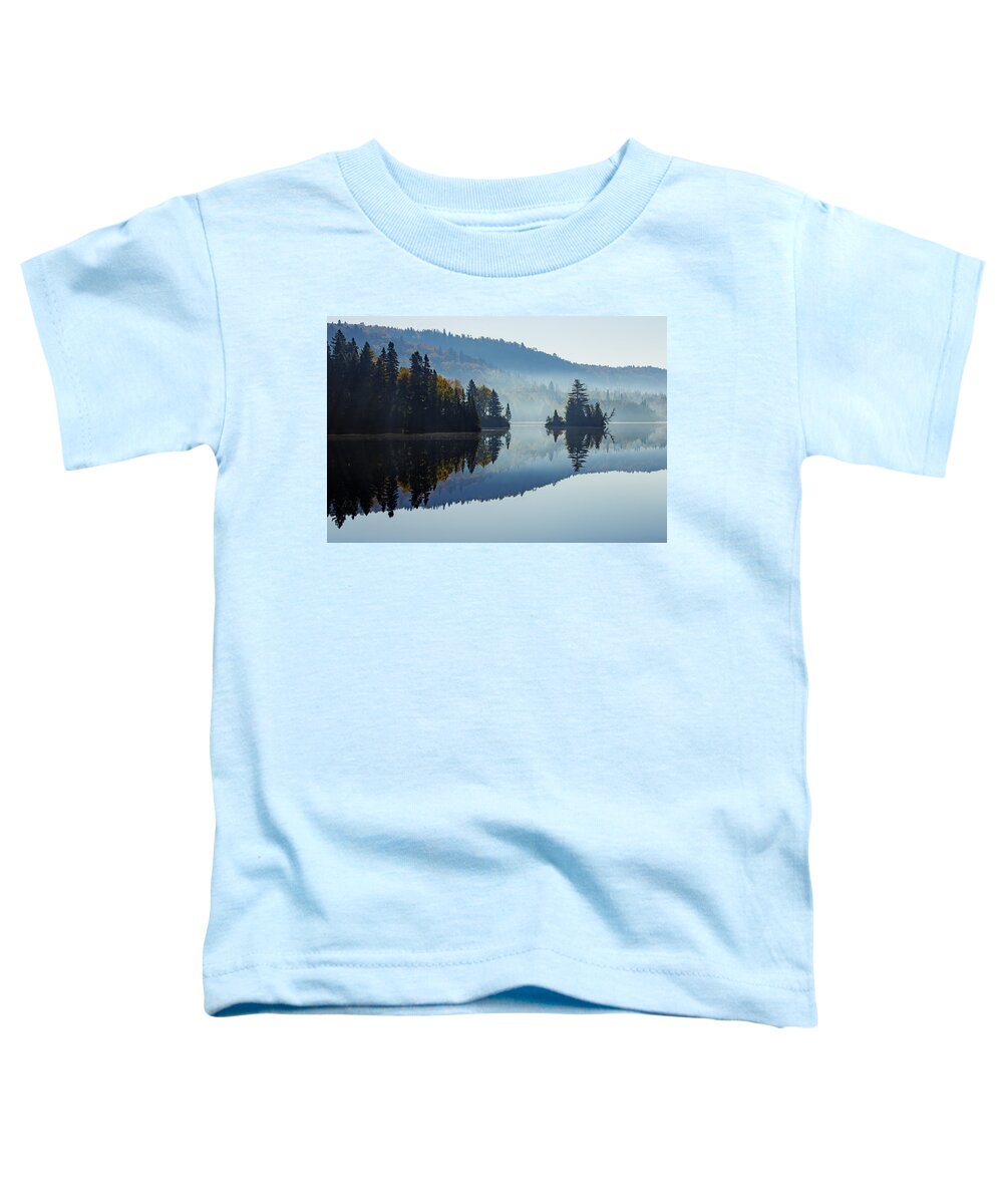 Laurentian Toddler T-Shirt featuring the photograph Laurentides #1 by Mircea Costina Photography
