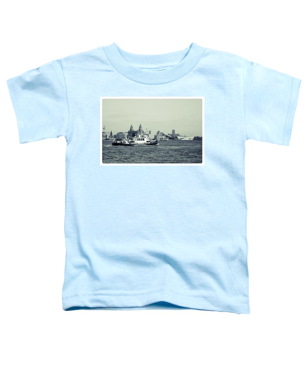 Liverpool Museum Toddler T-Shirt featuring the photograph Mersey Ferry by Spikey Mouse Photography
