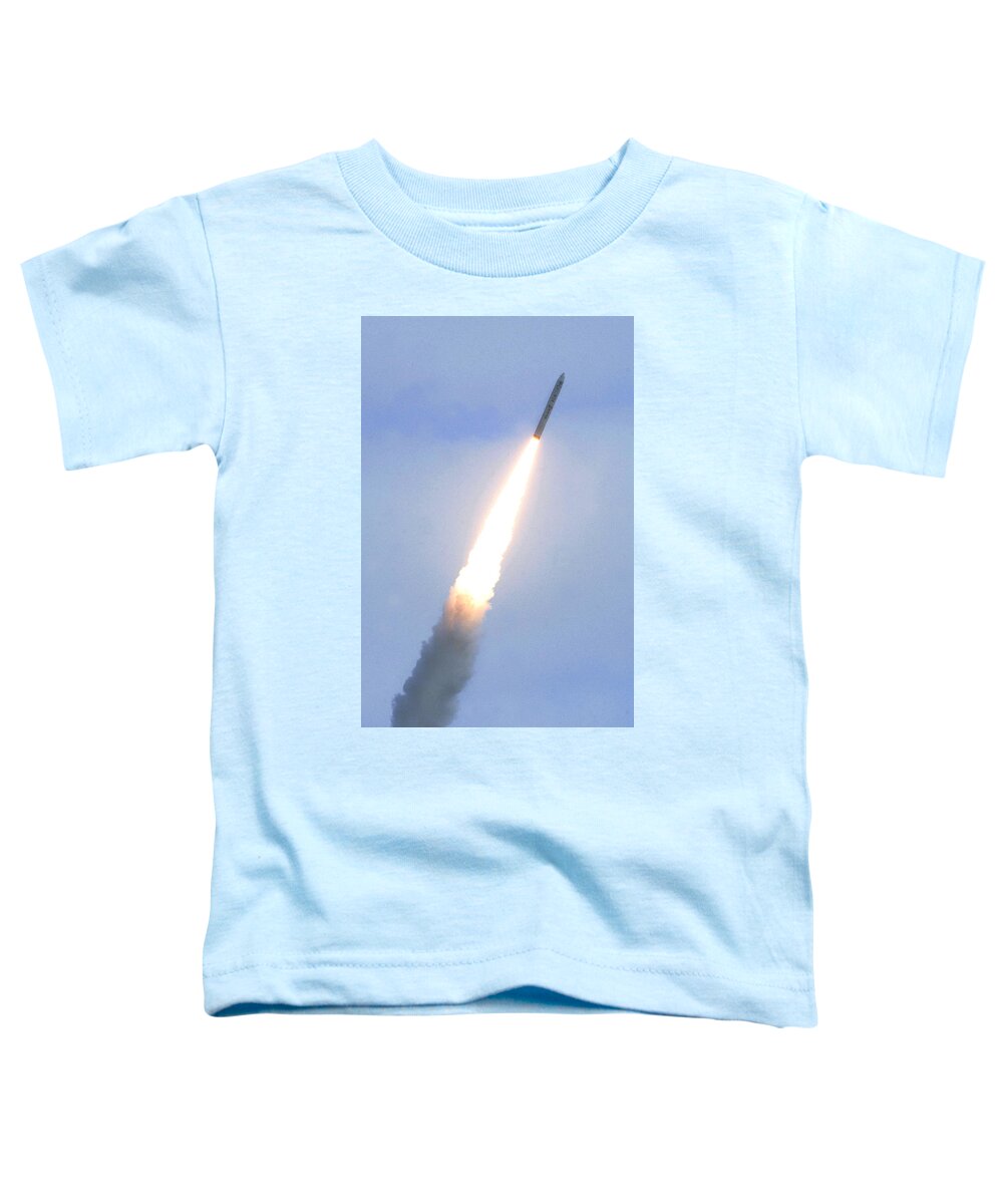 Astronomy Toddler T-Shirt featuring the photograph Minotaur Iv Lite Launch #1 by Science Source