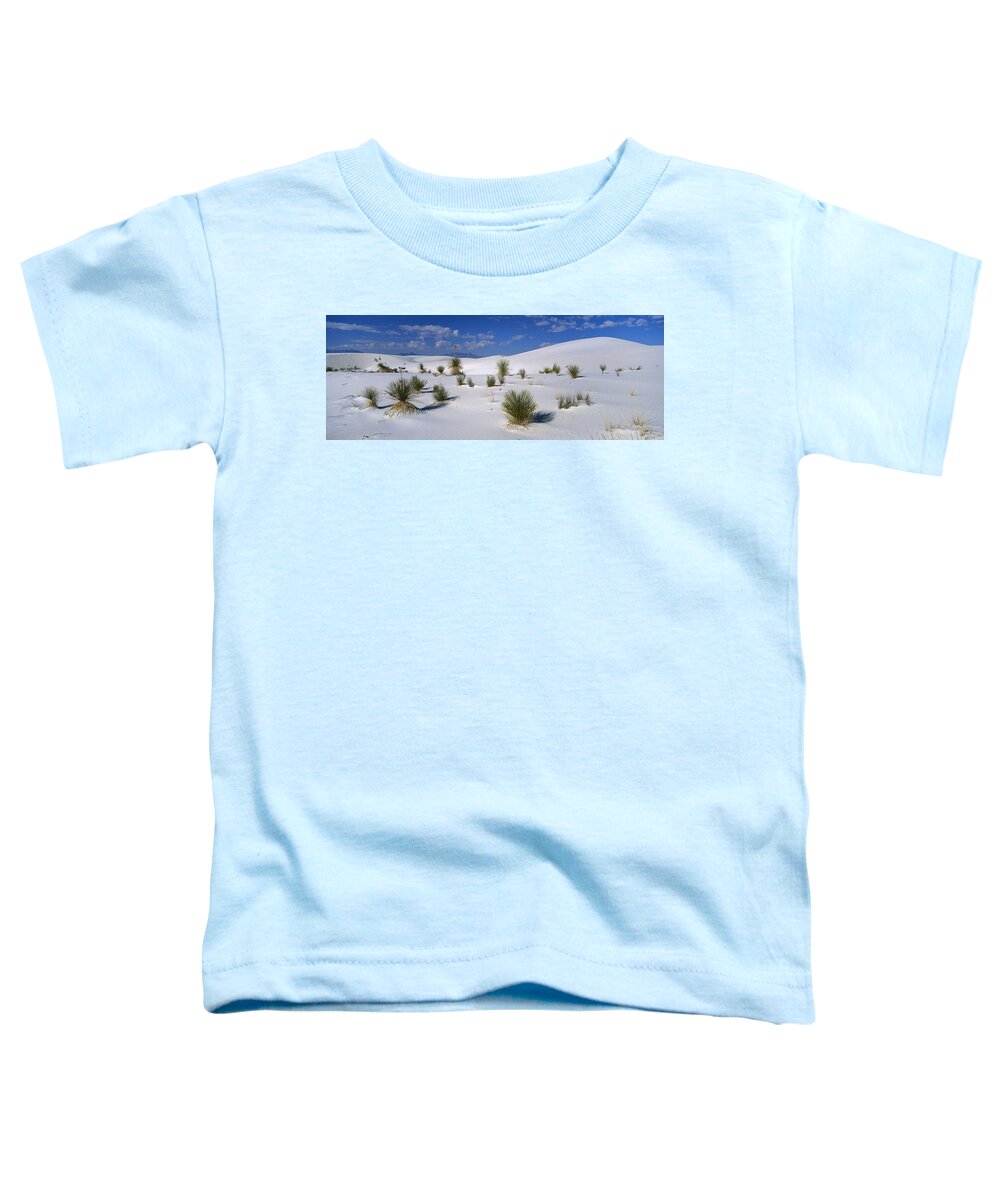 Feb0514 Toddler T-Shirt featuring the photograph Soaptree Yucca In Gypsum Dunes White #1 by Konrad Wothe