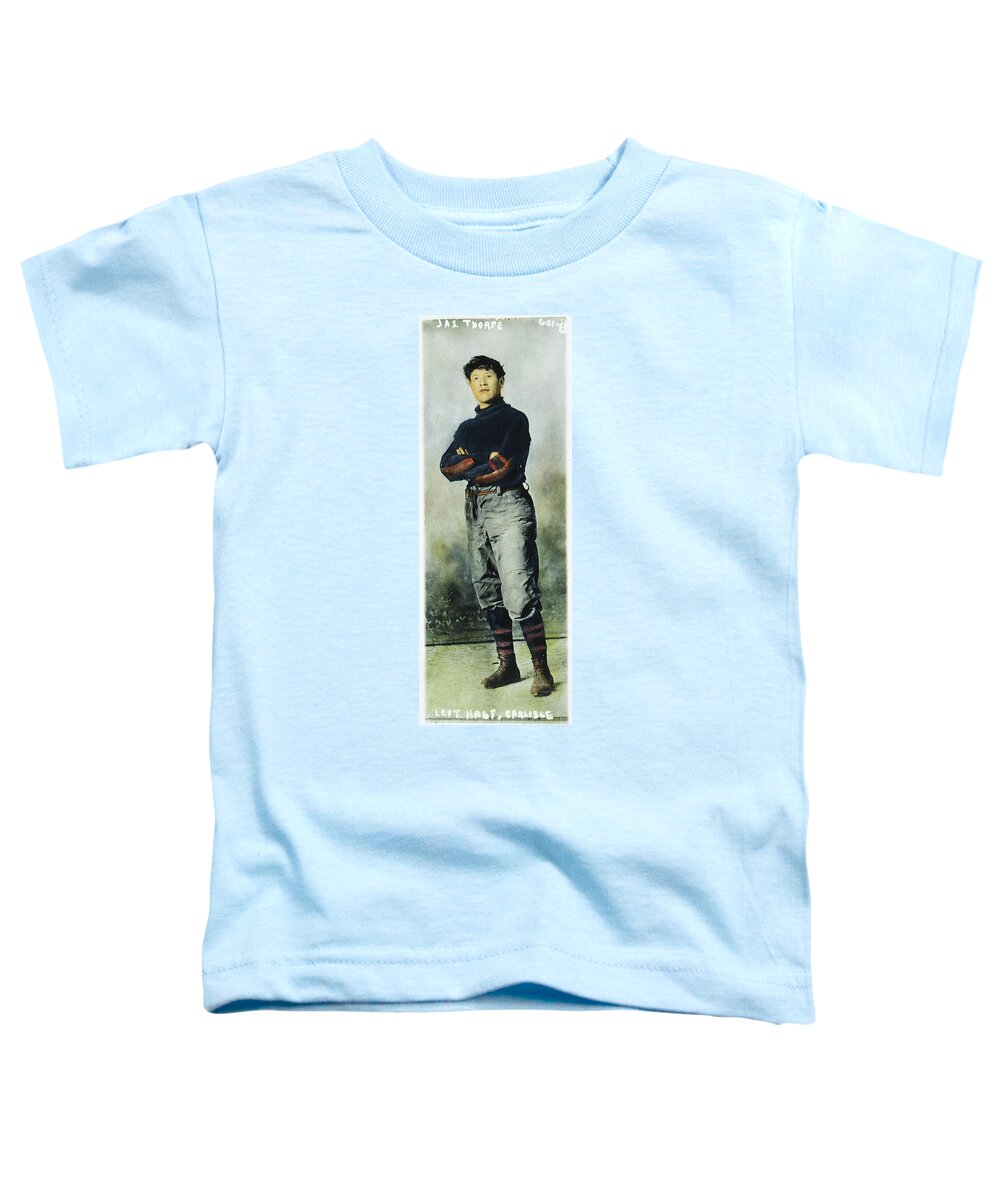 20th Century Toddler T-Shirt featuring the photograph Jim Thorpe (1888-1953) #12 by Granger