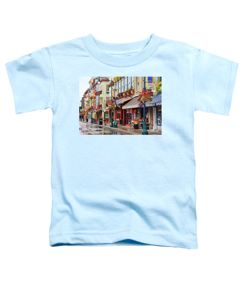Findlay Market Toddler T-Shirt featuring the photograph Findlay Market in Cincinnati 0009 by Jack Schultz