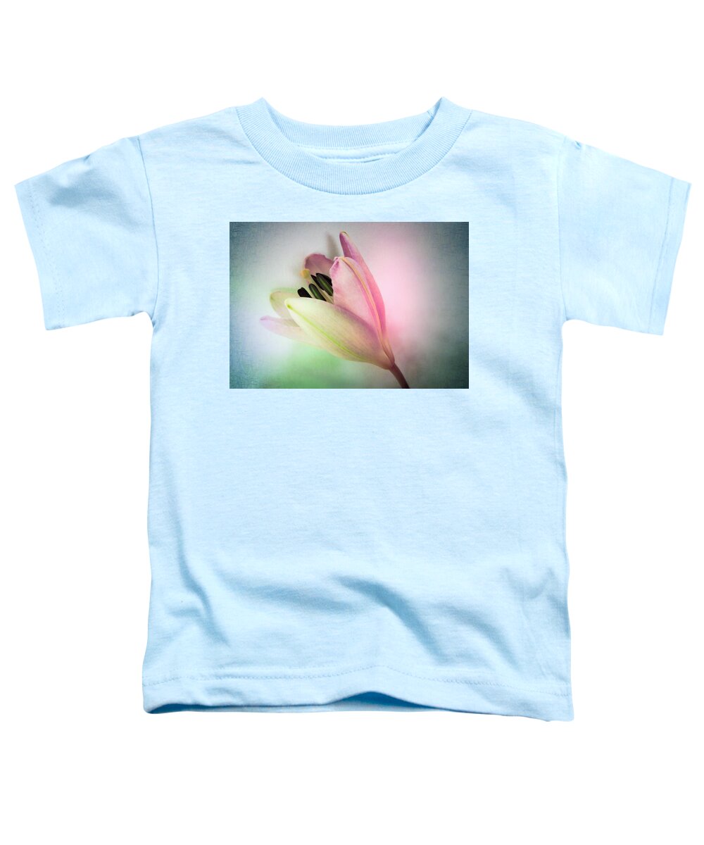 Lily Toddler T-Shirt featuring the photograph Lily in My Dreams #2 by Marianna Mills