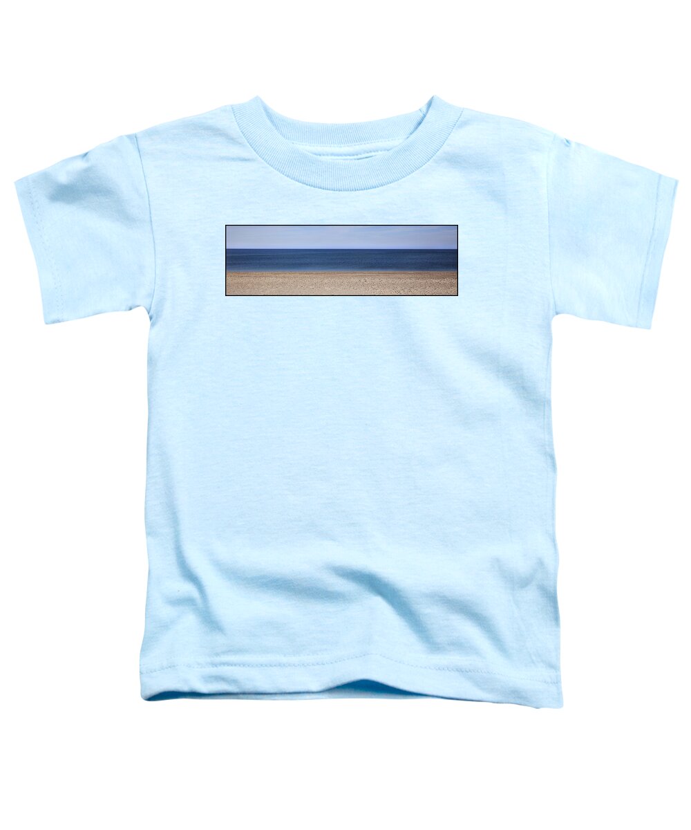 Beach Toddler T-Shirt featuring the photograph Color Bars Beach Scene by Charles Harden
