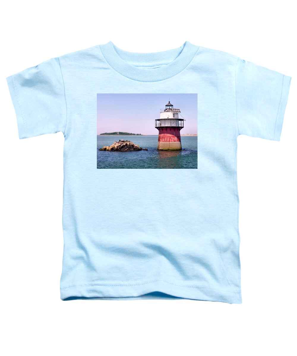 Lighthouses Toddler T-Shirt featuring the photograph Bug Light by Janice Drew
