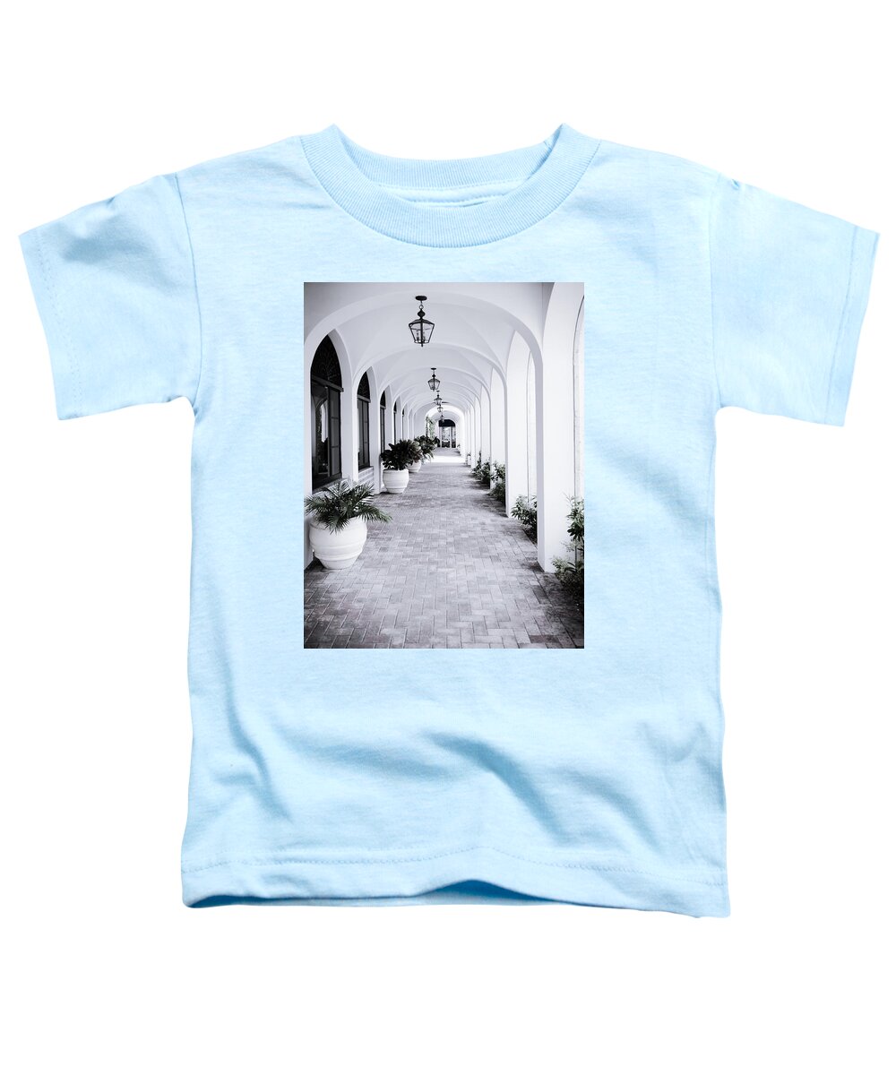 Fort Lauderdale Toddler T-Shirt featuring the photograph Archway by Bill Howard