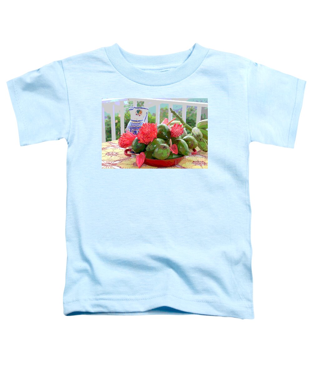 Avocados Toddler T-Shirt featuring the photograph Avocados by Alice Terrill
