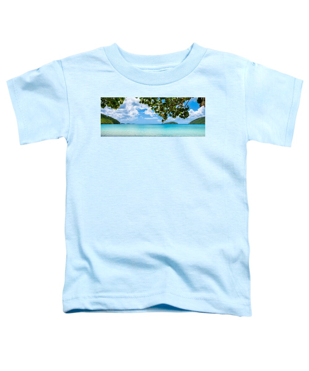 Caribbean Toddler T-Shirt featuring the photograph Beautiful Caribbean beach by Raul Rodriguez