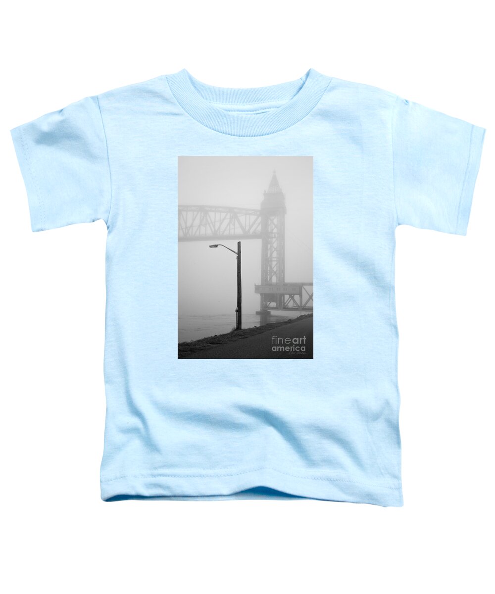 Cape Cod Toddler T-Shirt featuring the photograph Cape Cod Railroad Bridge No. 3 by David Gordon