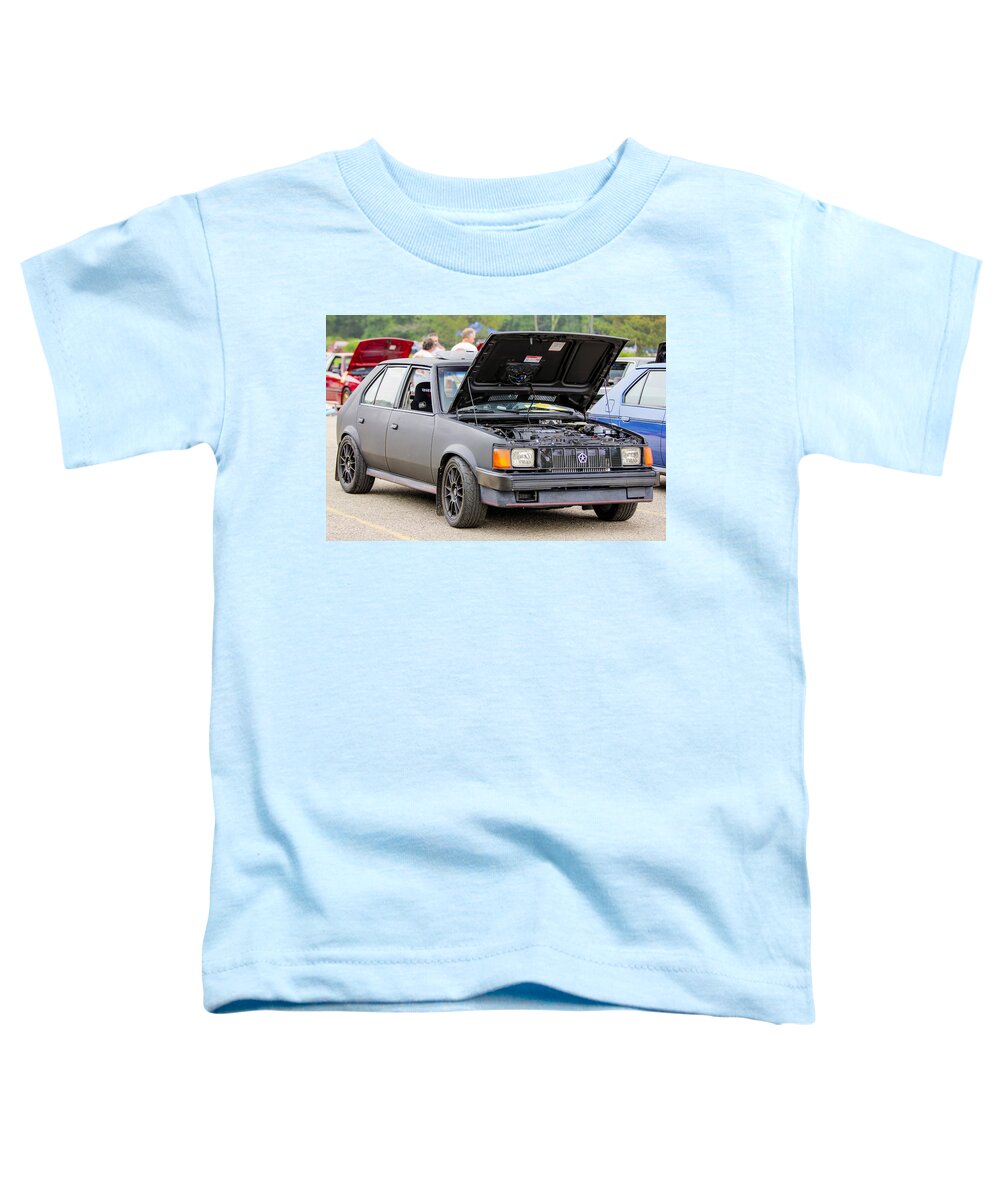 Dodge Omni Glh Toddler T-Shirt featuring the photograph Car Show 023 by Josh Bryant