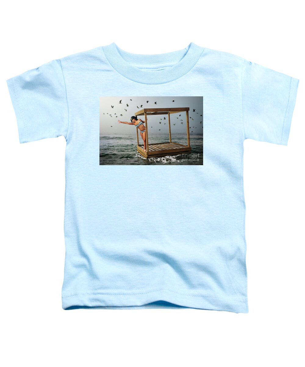 Abstract Toddler T-Shirt featuring the photograph Catch your Dreams by Carlos Caetano