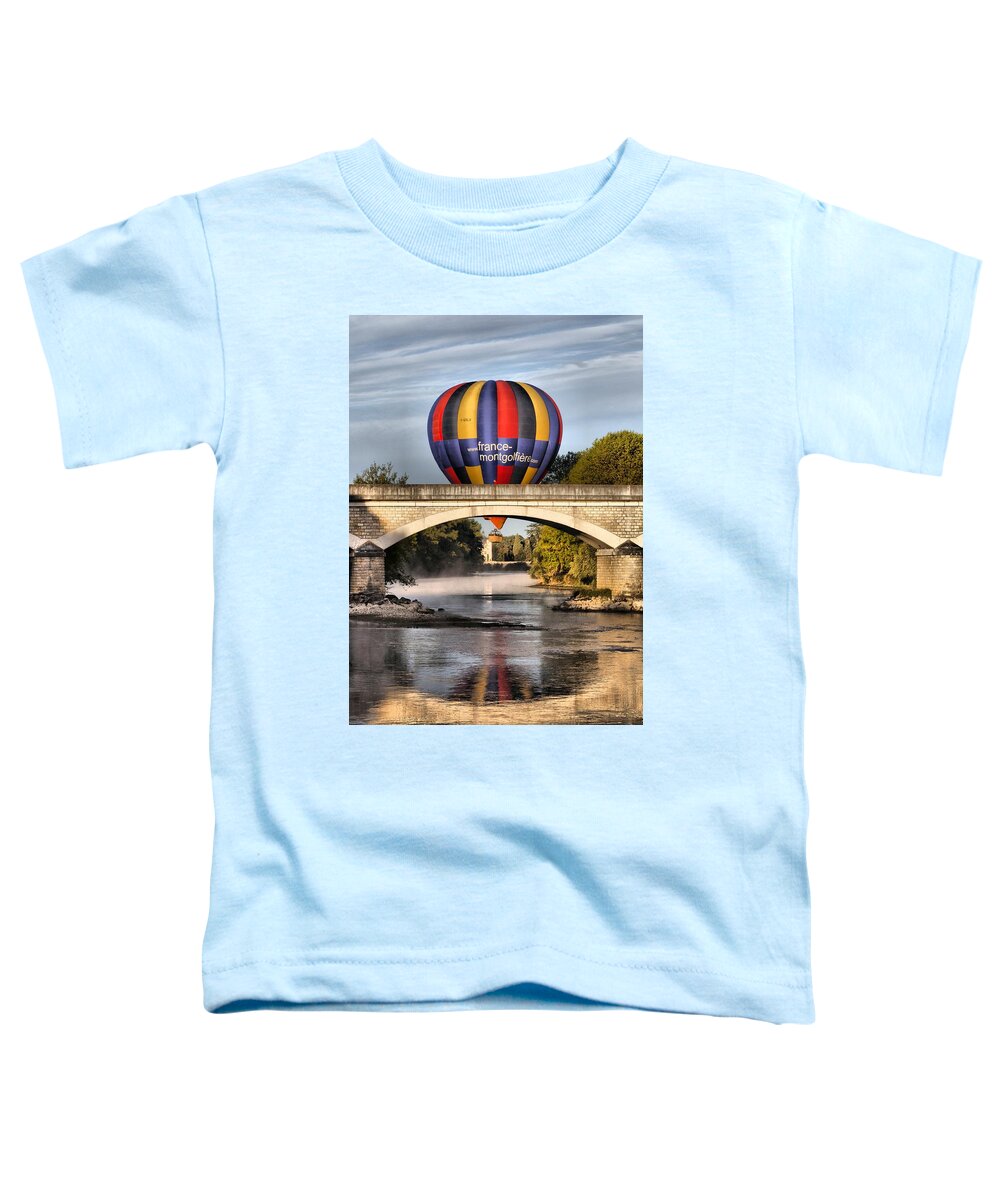 Balloons Toddler T-Shirt featuring the photograph Close call by Mick Flynn