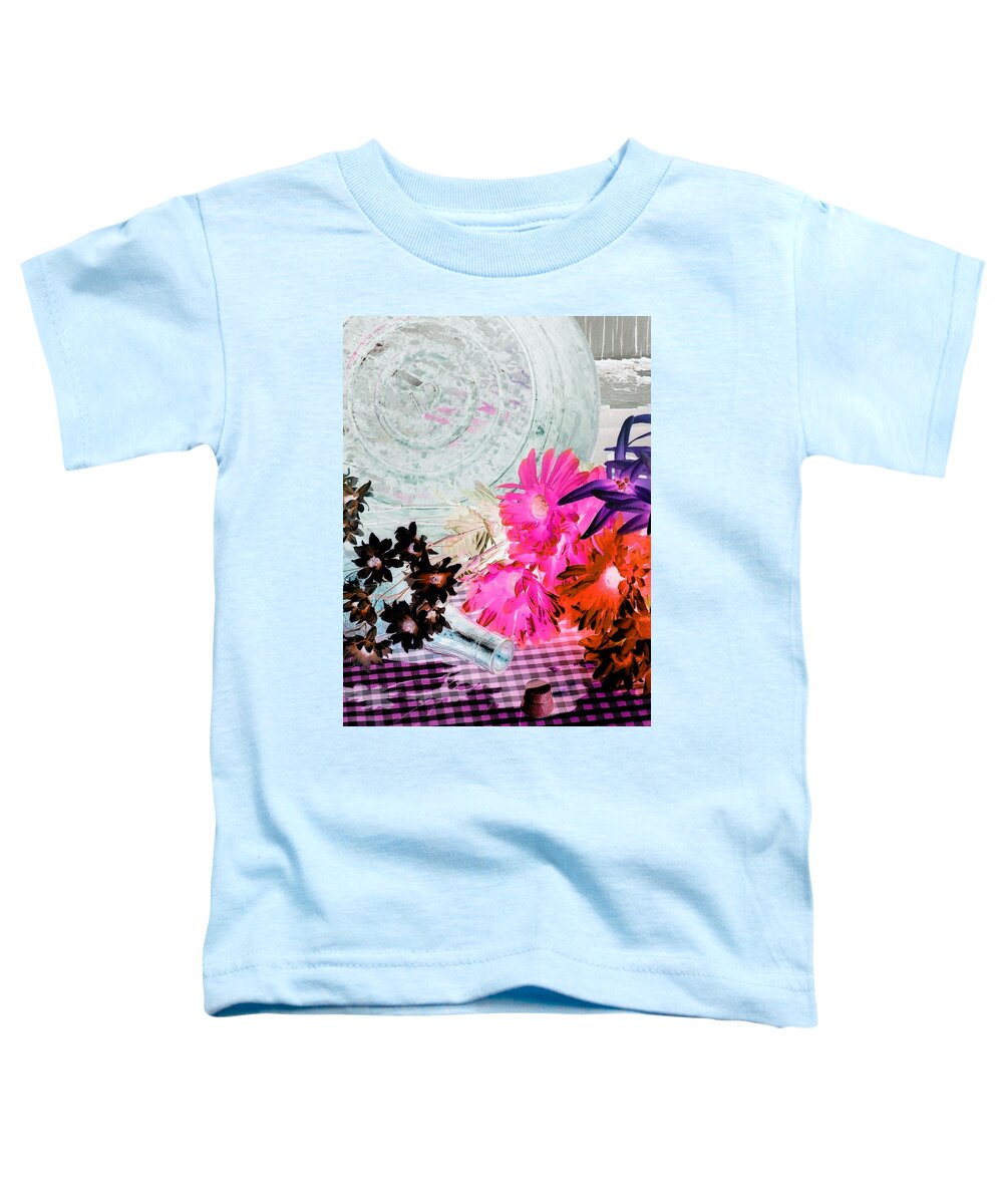 Flower Toddler T-Shirt featuring the photograph Country Charm - PhotoPower 372 by Pamela Critchlow