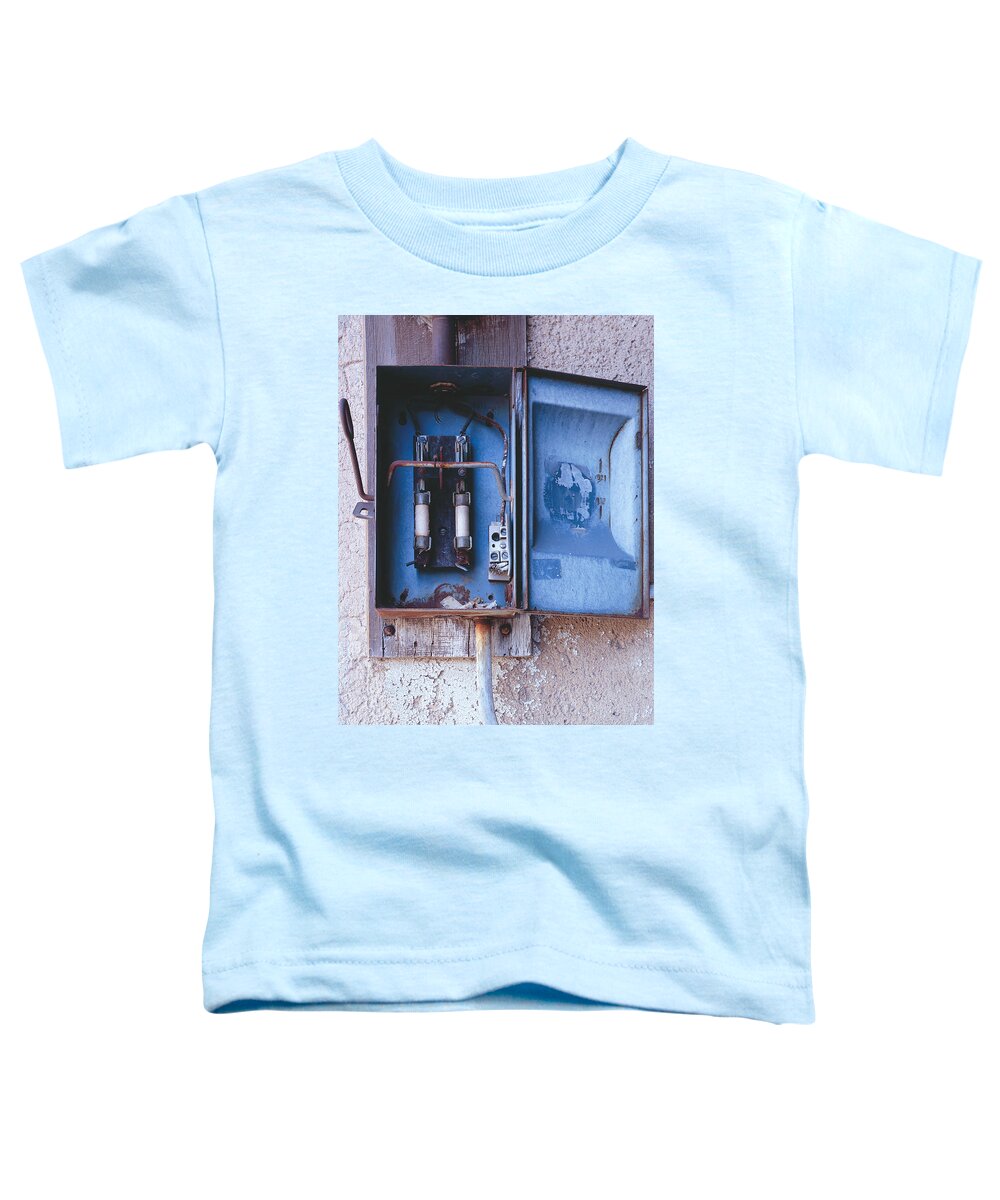 United States Toddler T-Shirt featuring the photograph Electrical Box by Richard Gehlbach