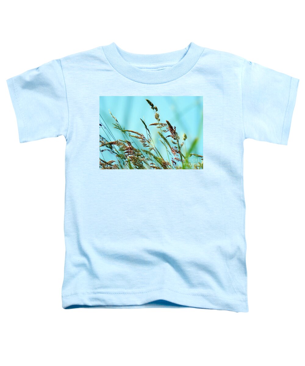 Grass Toddler T-Shirt featuring the photograph Grass by Nina Ficur Feenan