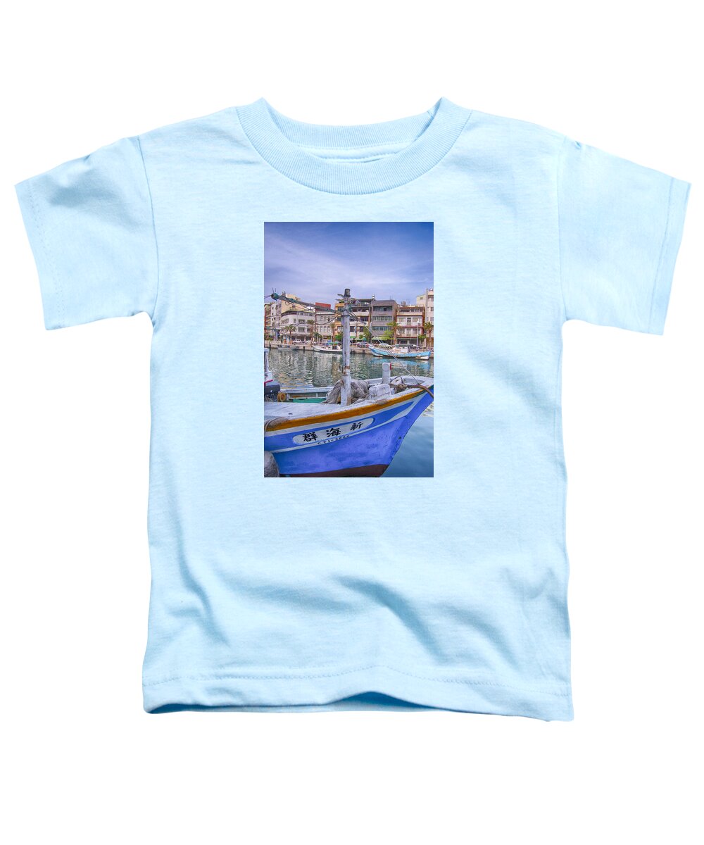 Fishing Toddler T-Shirt featuring the photograph Fishing Boat by Bill Hamilton