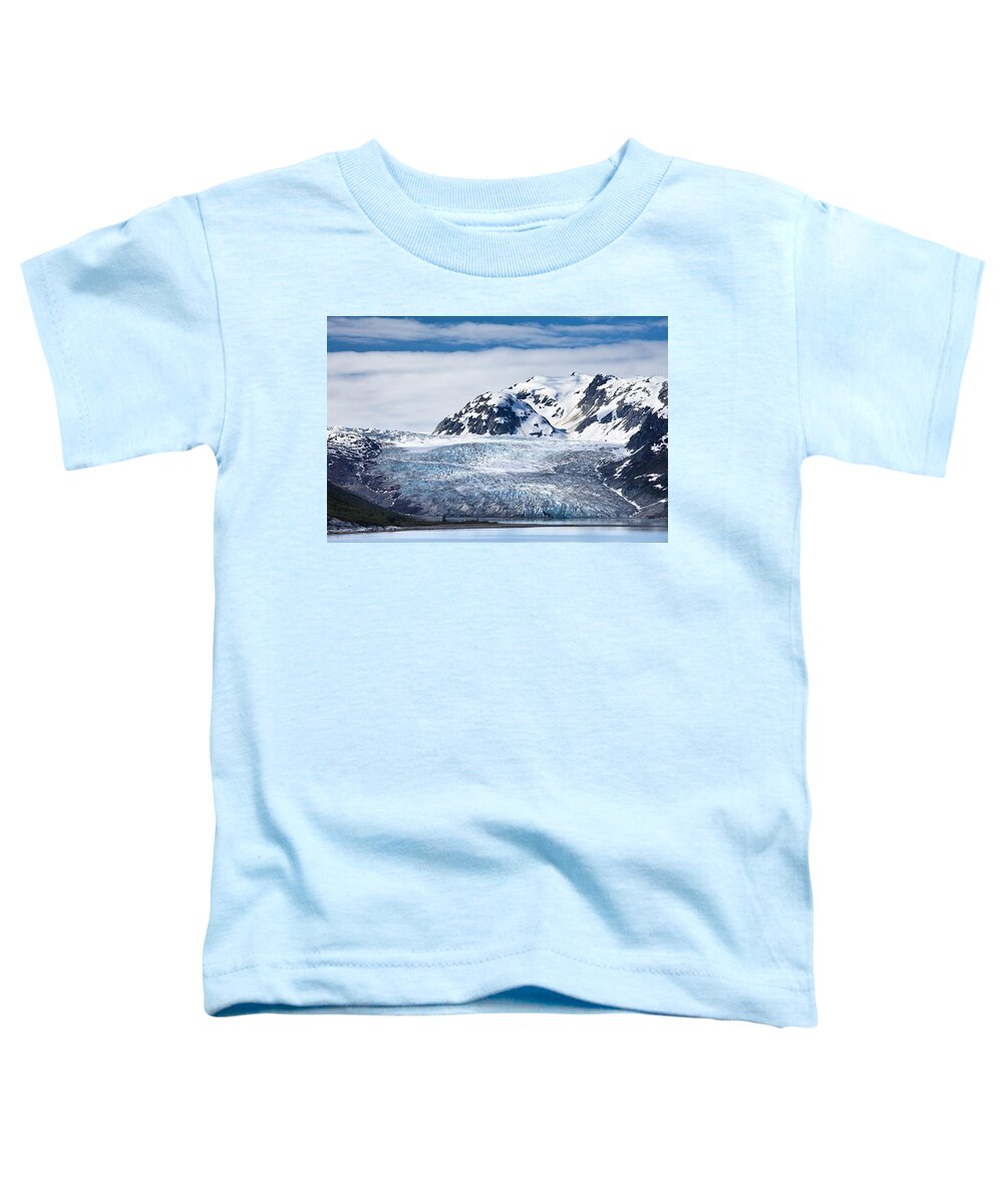 Alaska Toddler T-Shirt featuring the photograph Glacial River Photograph by Jo Ann Tomaselli by Jo Ann Tomaselli