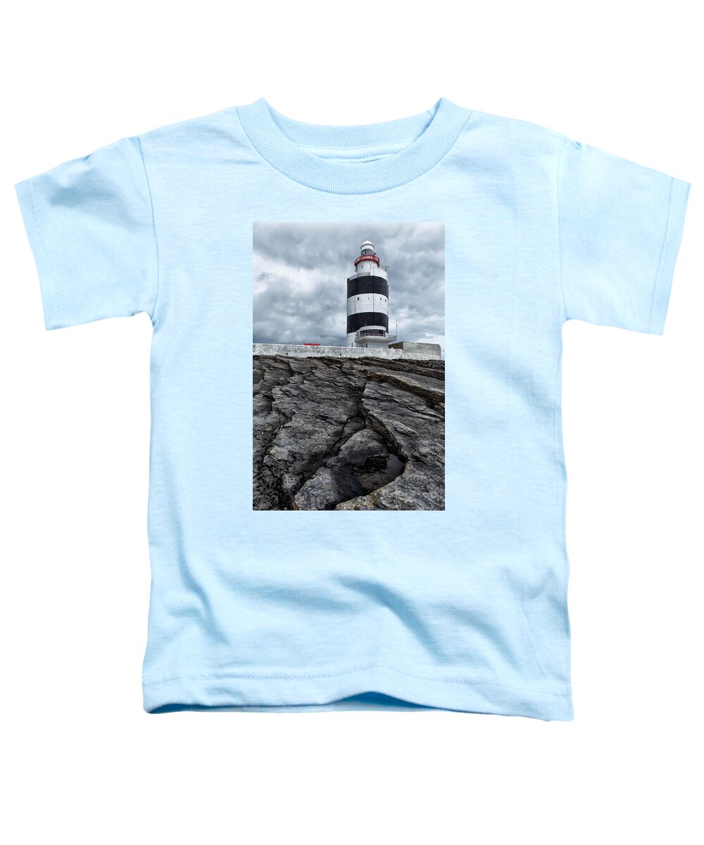 Hook Toddler T-Shirt featuring the photograph Hook Head Lighthouse by Nigel R Bell