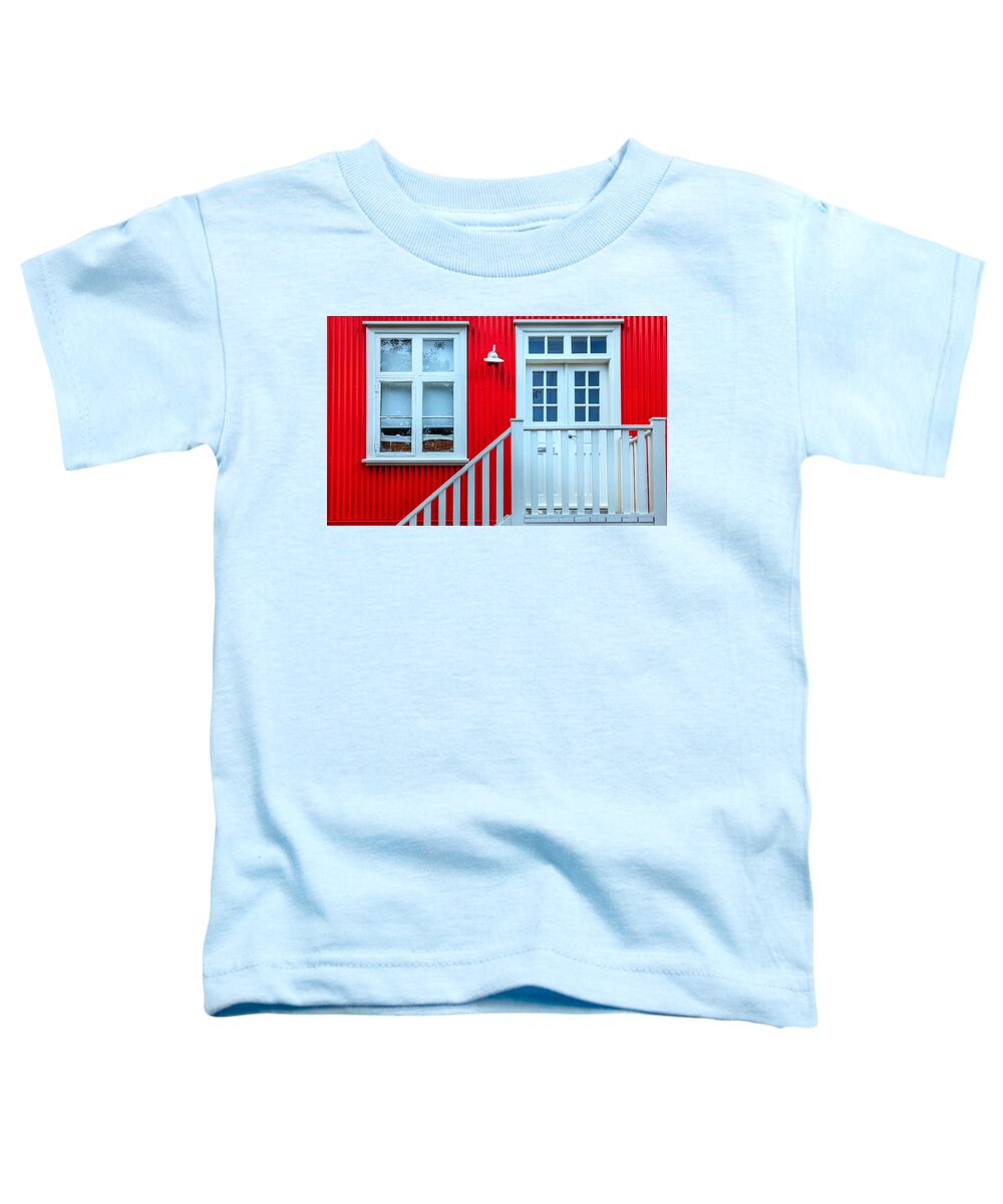 Europe Toddler T-Shirt featuring the photograph House facade by Alexey Stiop