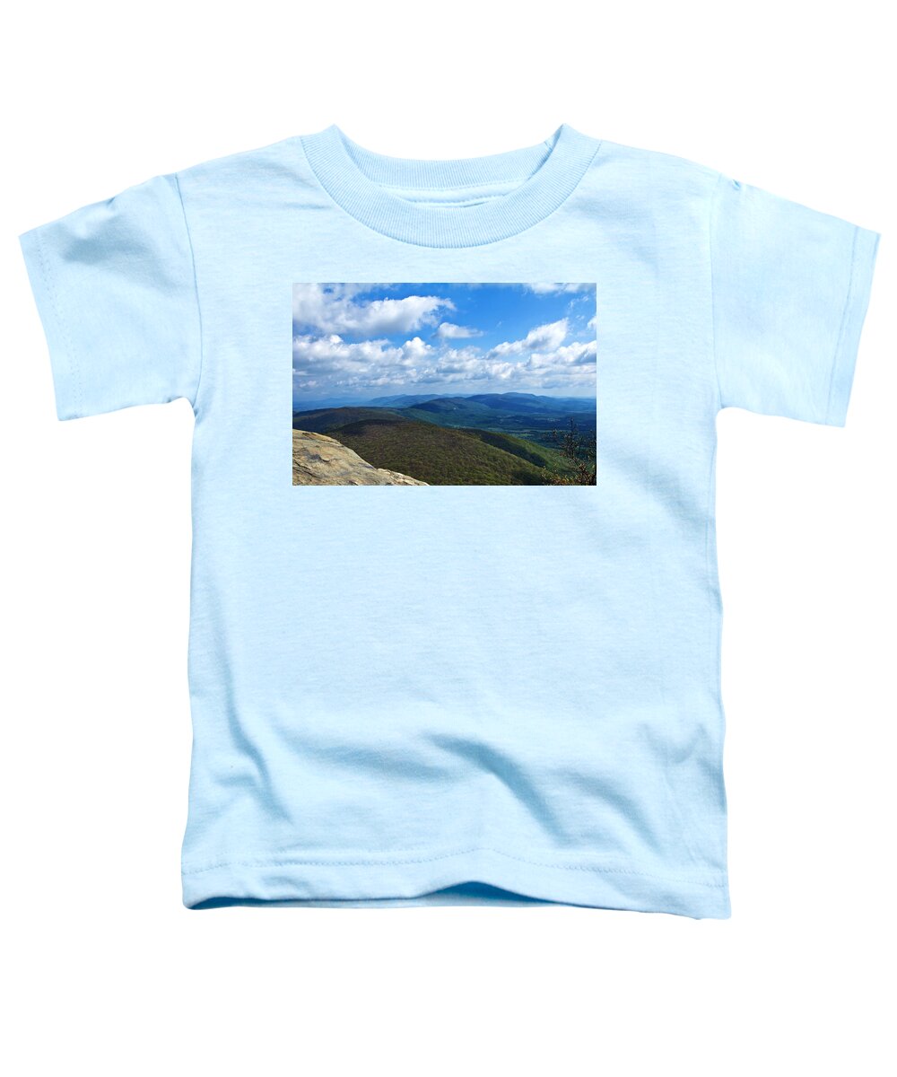 Humpback Rocks View North Toddler T-Shirt featuring the photograph Humpback Rocks View North by Jemmy Archer