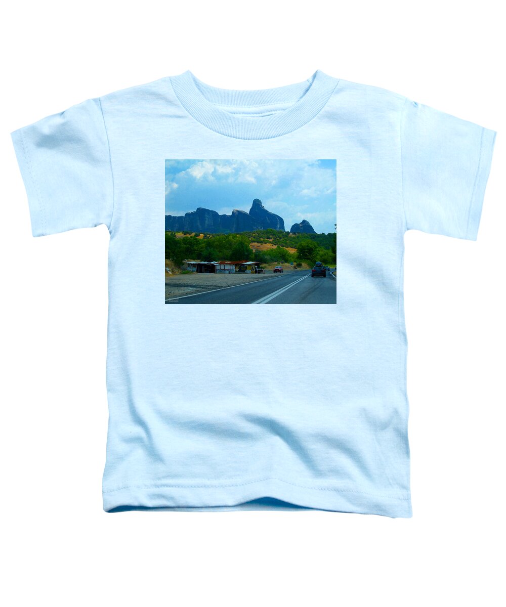 Alexandros Daskalakis Toddler T-Shirt featuring the photograph Impressive Mountains by Alexandros Daskalakis