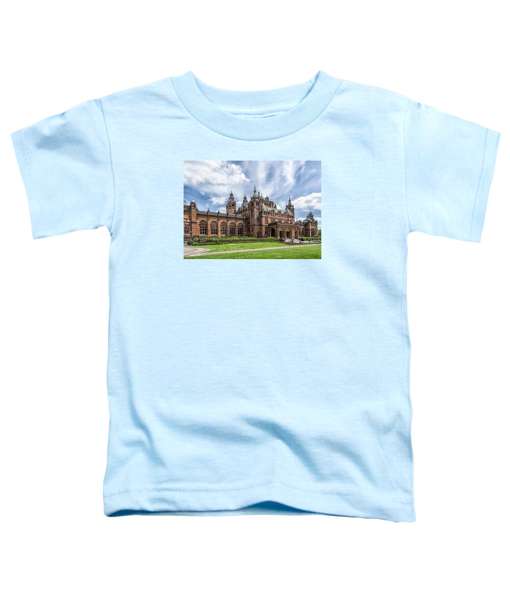 United Kingdom Toddler T-Shirt featuring the photograph Kelvingrove Art Gallery and Museum by Alan Toepfer
