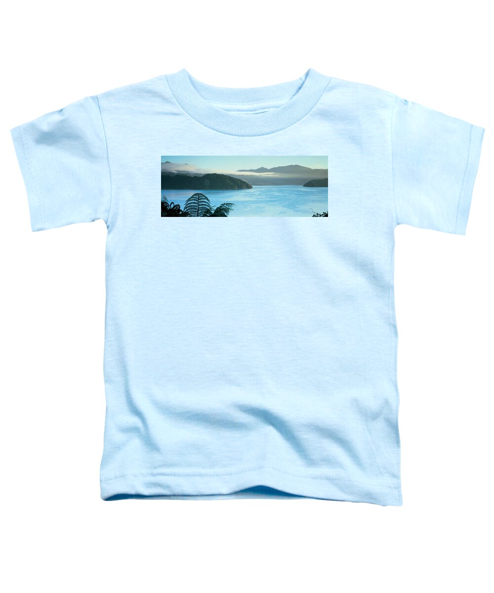 Photography Toddler T-Shirt featuring the photograph Kenepuru, Marlborough Sound, New Zealand by Panoramic Images
