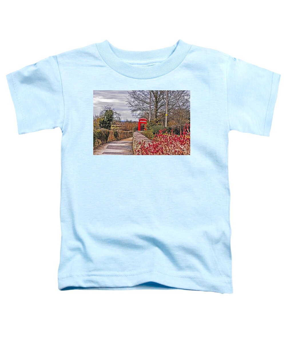 Travel Toddler T-Shirt featuring the photograph Path Through the Cotswolds by Elvis Vaughn