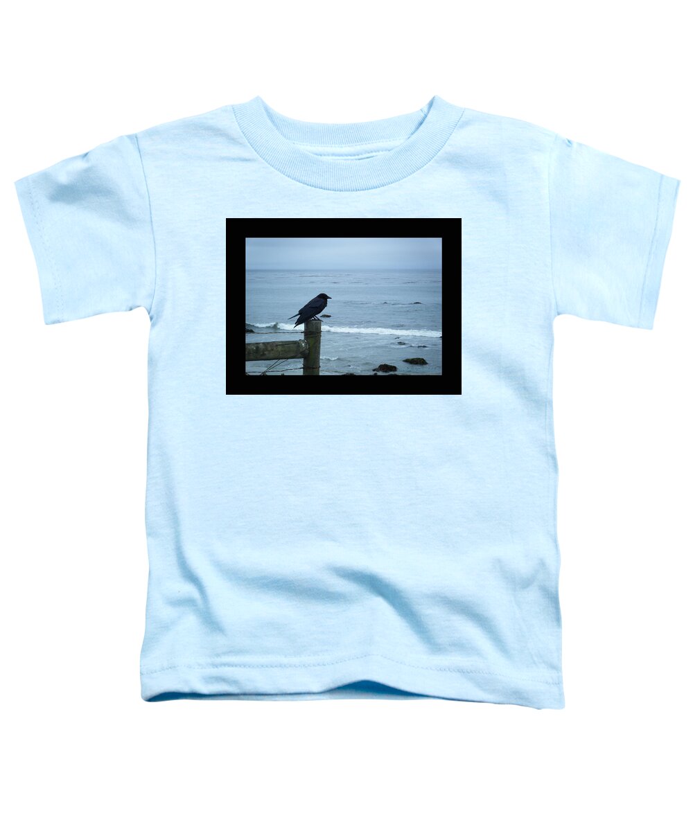 Ocean Toddler T-Shirt featuring the photograph Pensive by Tamara Kulish