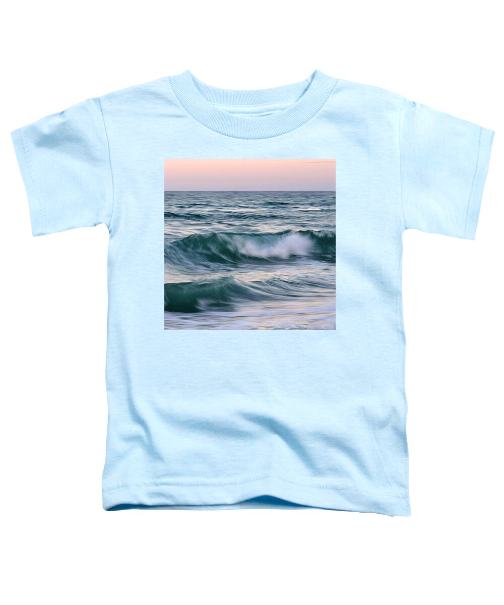 Ocean Toddler T-Shirt featuring the photograph Salt Life Square by Laura Fasulo
