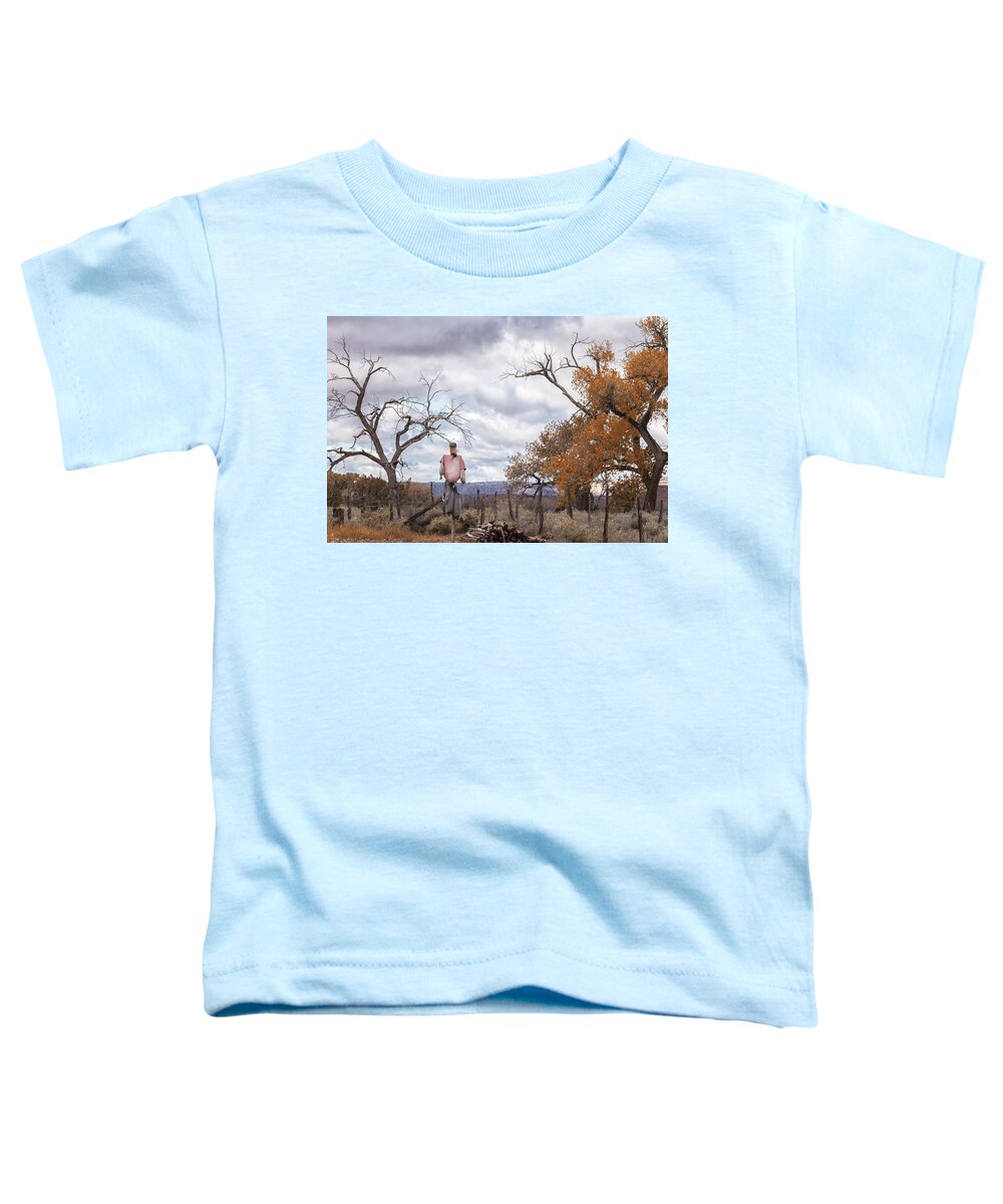 2011 Toddler T-Shirt featuring the photograph Scarecrow Image Art by Jo Ann Tomaselli