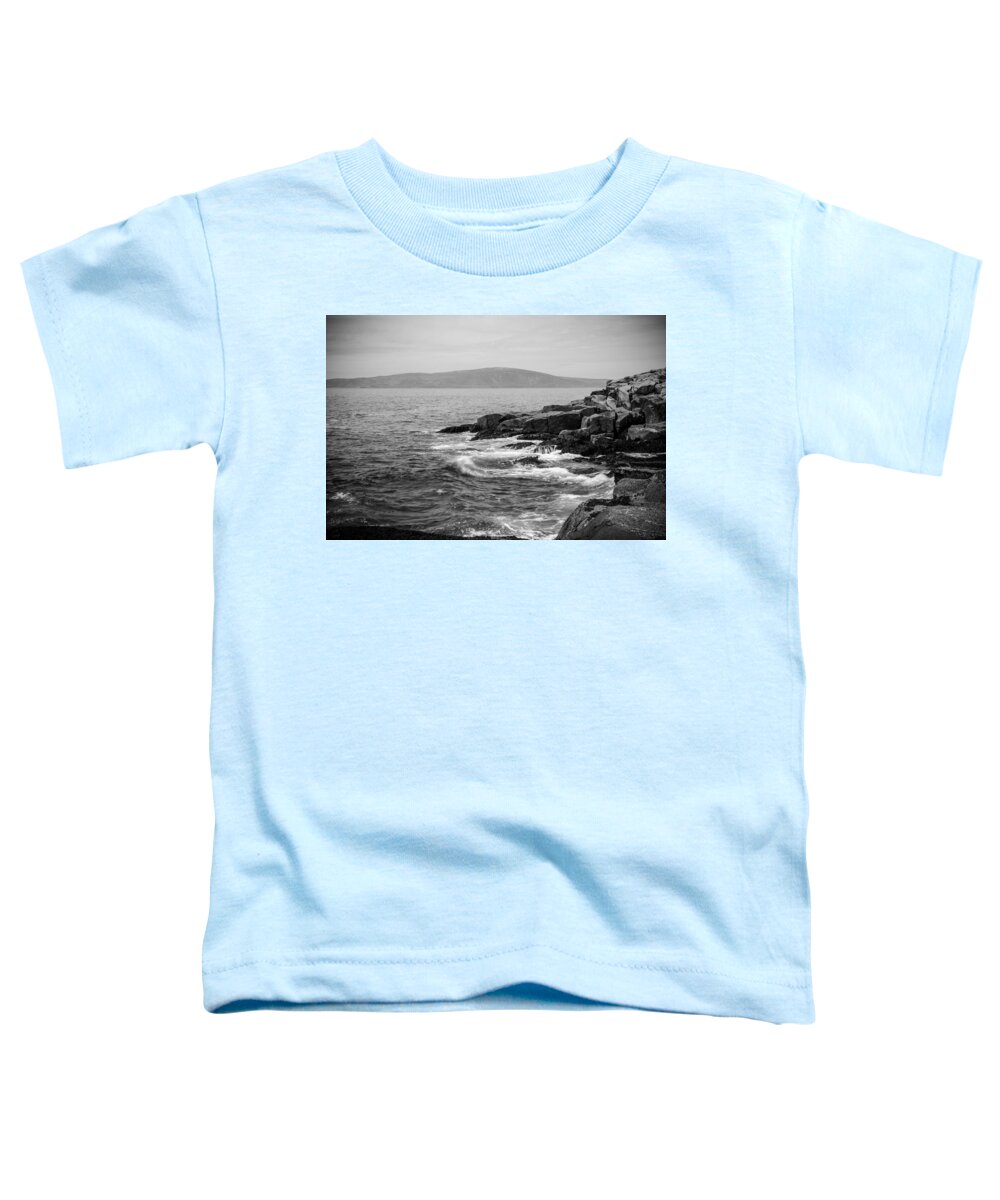 Acadia Toddler T-Shirt featuring the photograph Schoodic by Kristopher Schoenleber