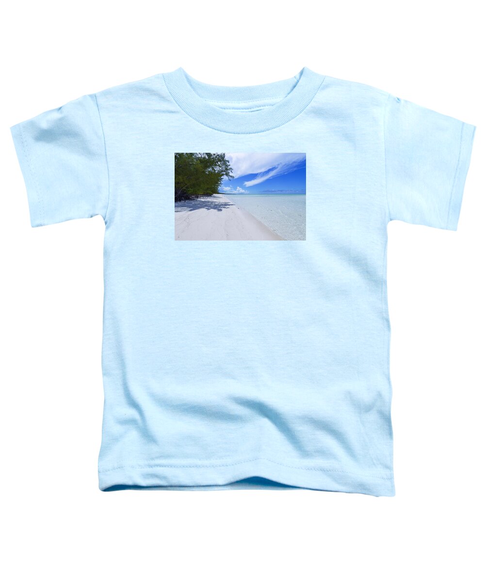 Caribbean Toddler T-Shirt featuring the photograph Tranquility by Chad Dutson