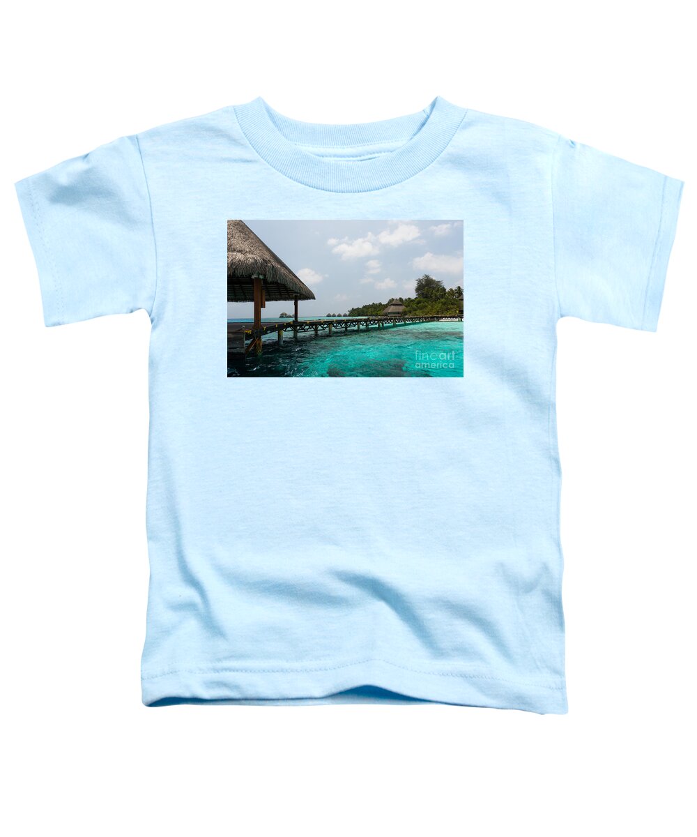 Amazing Toddler T-Shirt featuring the photograph Welcome To Paradise by Hannes Cmarits