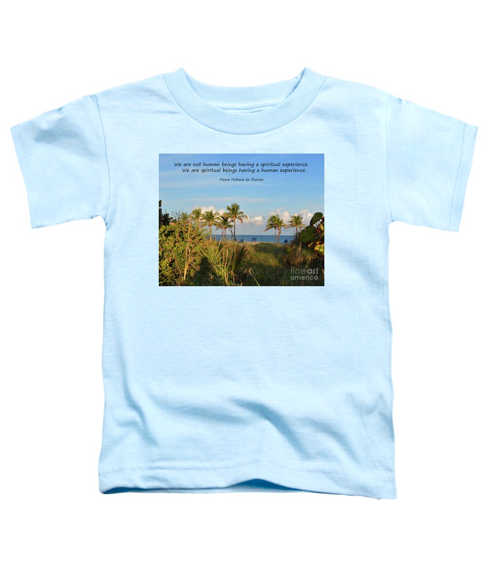 Pierre Teilhard De Chardin Toddler T-Shirt featuring the photograph 17- Spiritual Experience by Joseph Keane