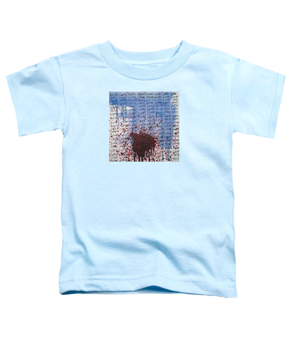 2011 Toddler T-Shirt featuring the painting A Cliche Manifested by Will Felix