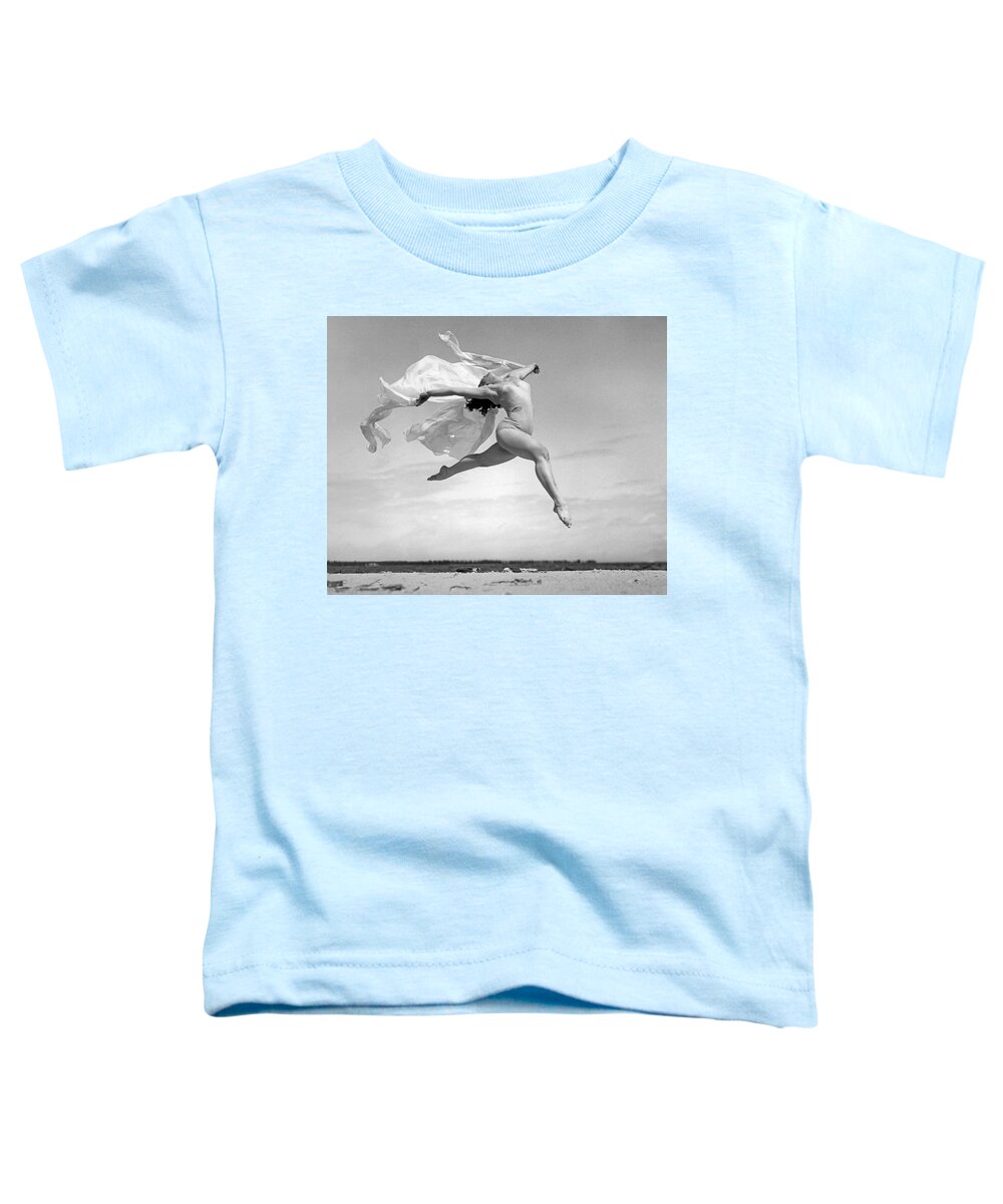 1930's Toddler T-Shirt featuring the photograph An Exuberant Dance To Spring by Underwood Archives