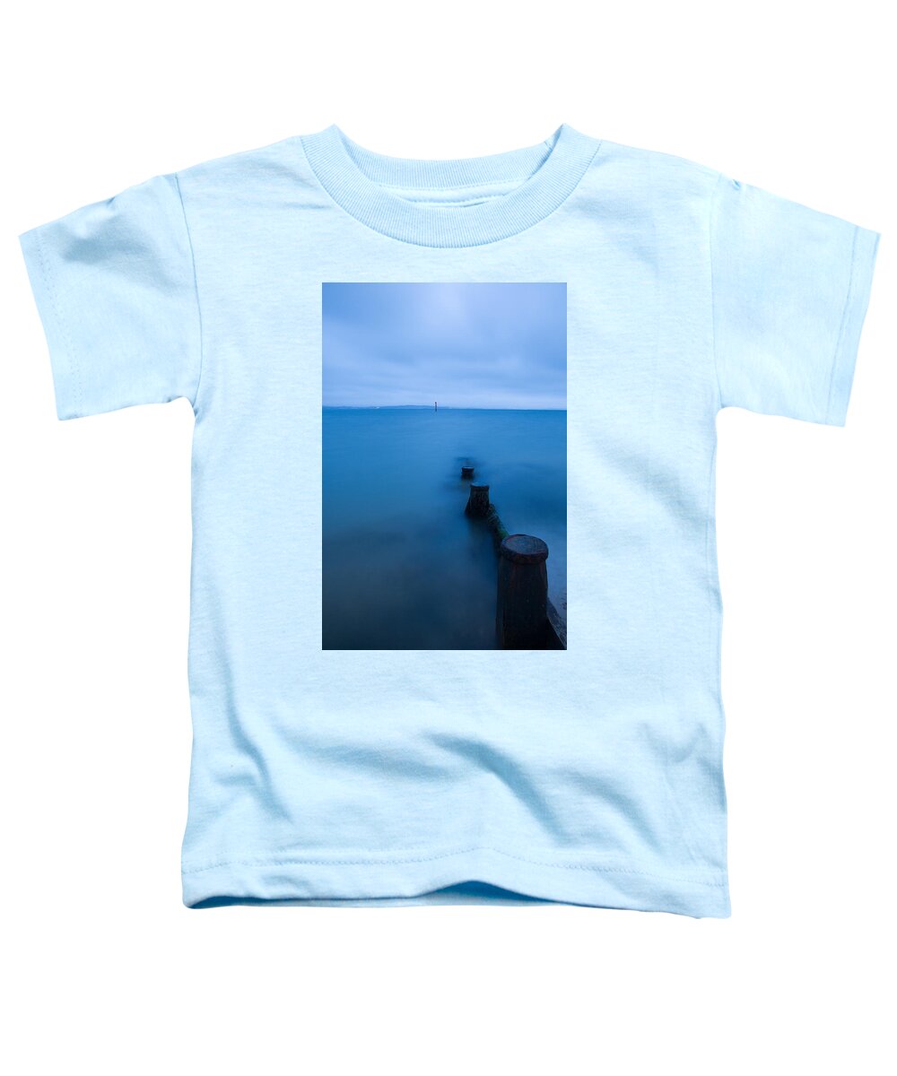 Dusk Toddler T-Shirt featuring the photograph Evening blues by Ian Middleton