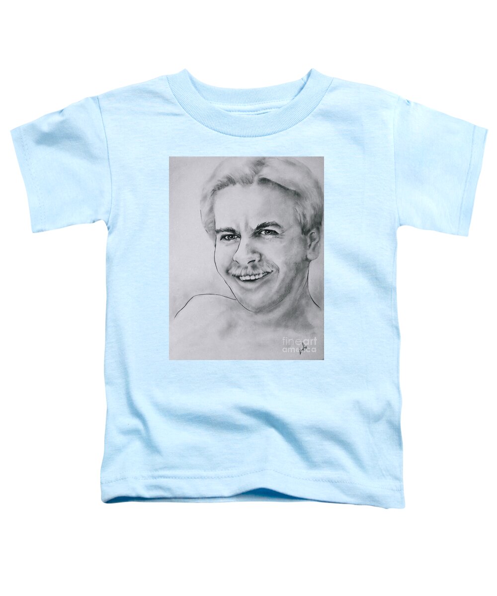 Man Toddler T-Shirt featuring the drawing Irrepressible by Rory Siegel