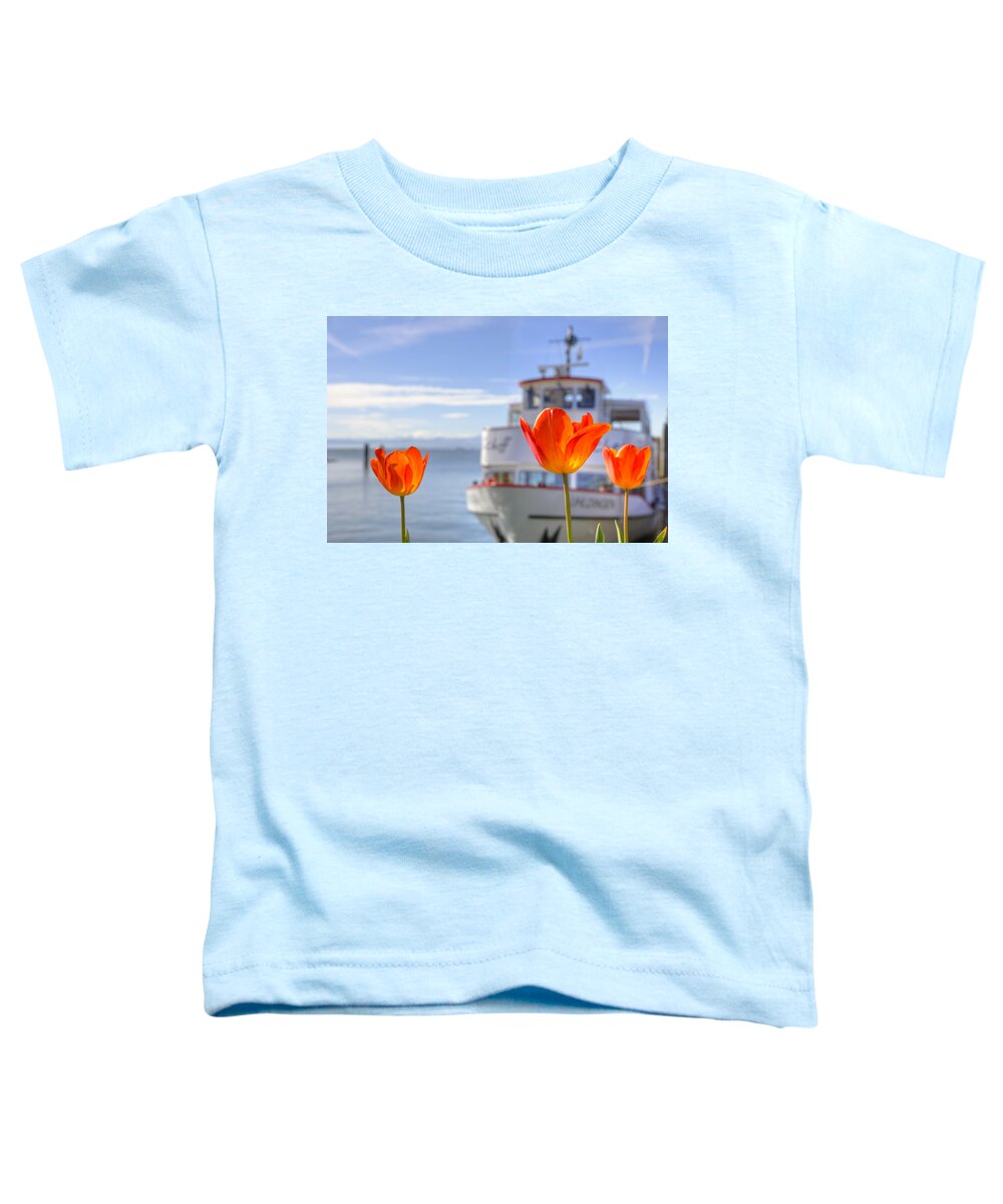 Uhldingen Toddler T-Shirt featuring the photograph Lake Constance by Joana Kruse