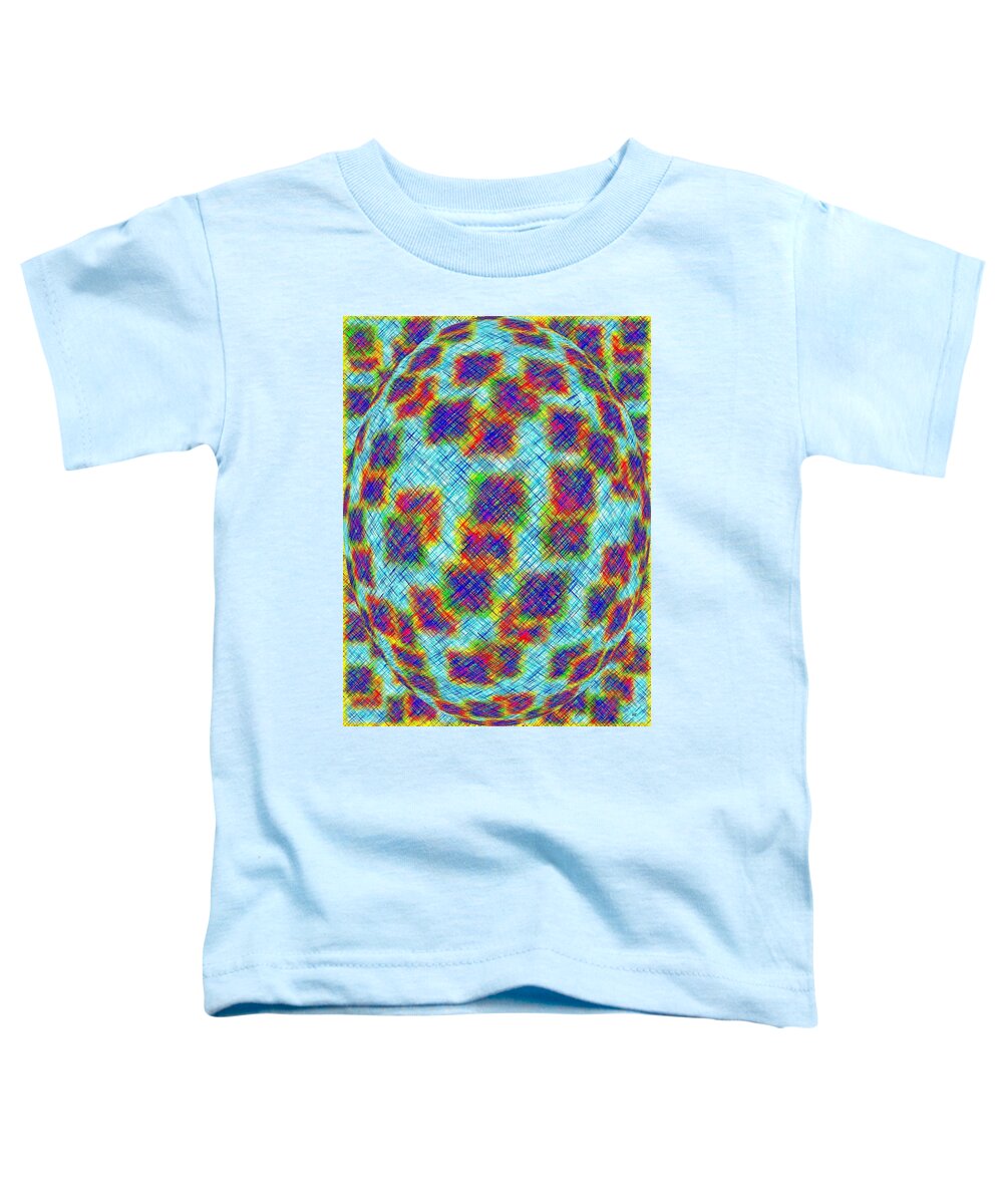 Micro Linear Toddler T-Shirt featuring the digital art Micro Linear 27 by Will Borden