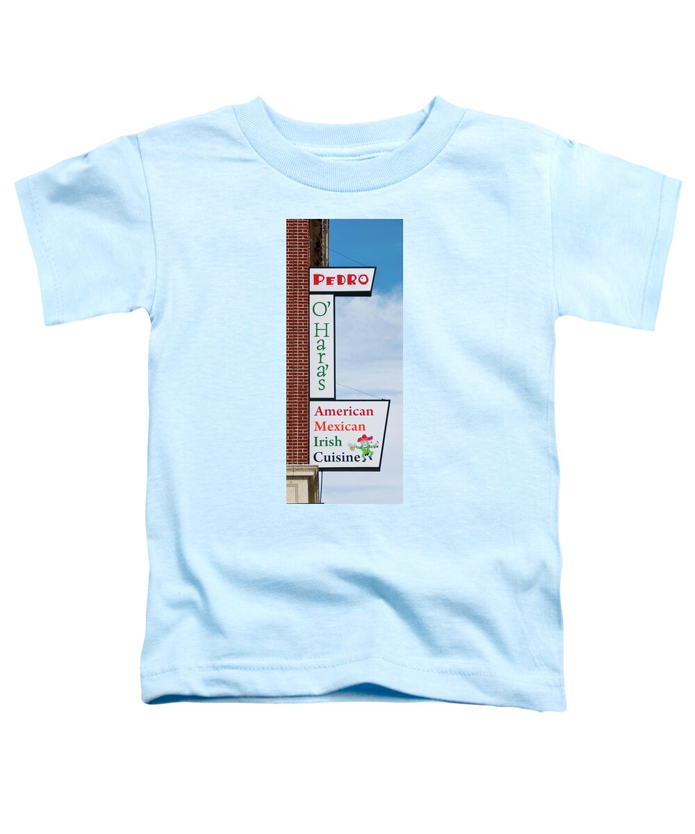 Guy Whiteley Photography Toddler T-Shirt featuring the photograph Pedro O'Hara's by Guy Whiteley