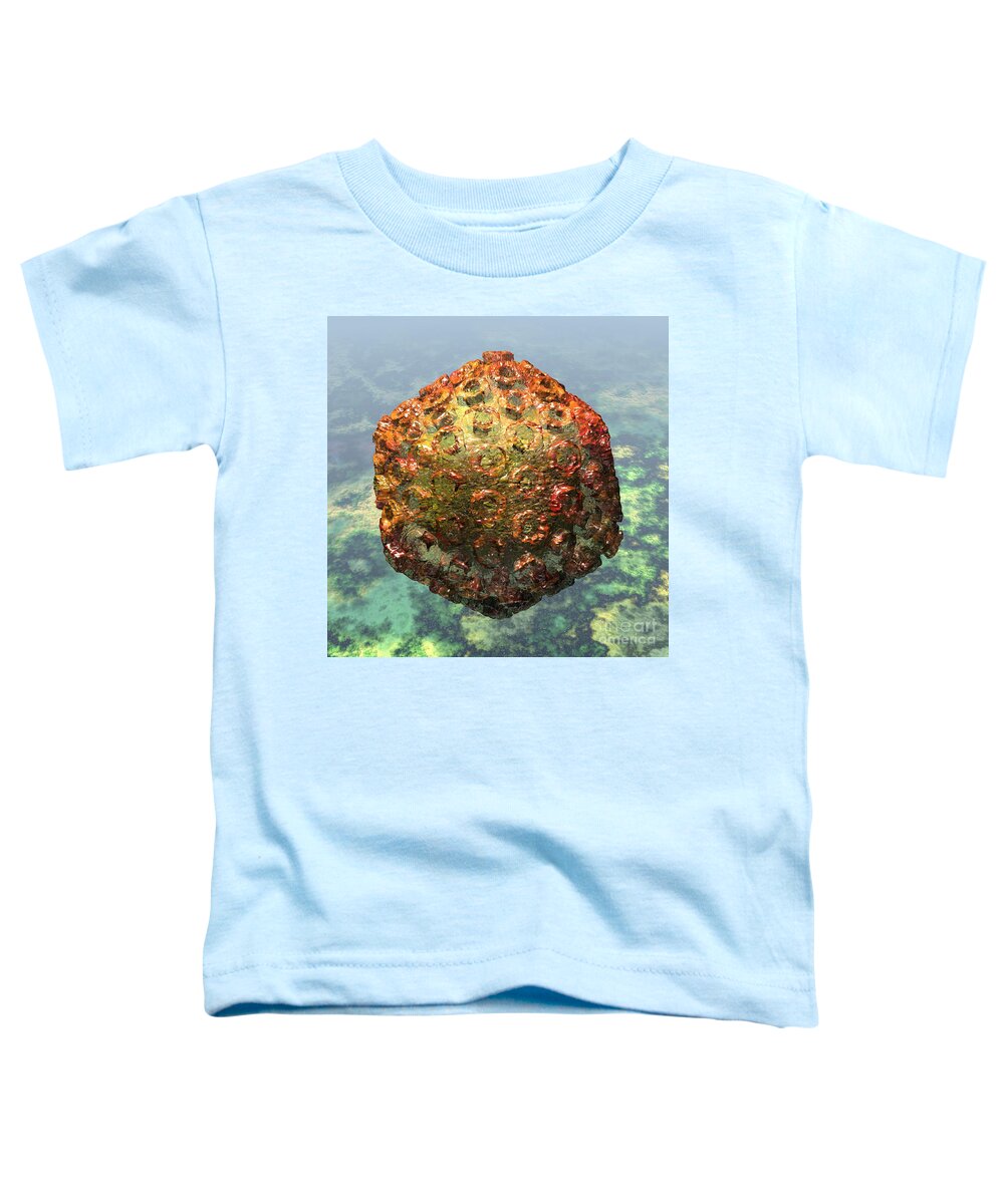 Africa Toddler T-Shirt featuring the digital art Rift Valley Fever Virus 1 by Russell Kightley