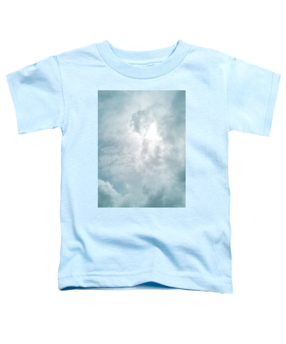 Clouds Toddler T-Shirt featuring the photograph Sky Series - Beginnings by Kathleen Grace