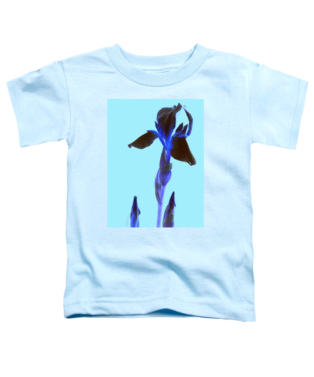 Iris Toddler T-Shirt featuring the photograph Spring Abstract by Kim Galluzzo