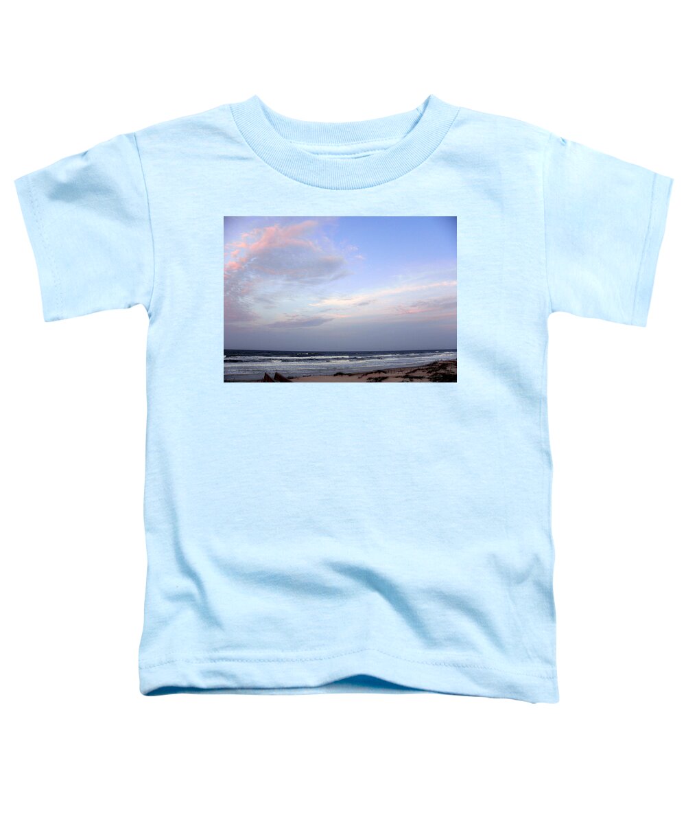 North Carolina Toddler T-Shirt featuring the photograph The Day Is Almost Over by Kim Galluzzo