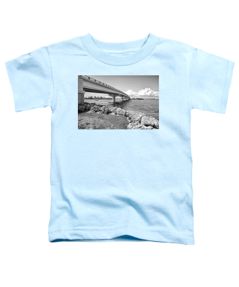 Florida Toddler T-Shirt featuring the photograph Boca Grande #1 by Alison Belsan Horton