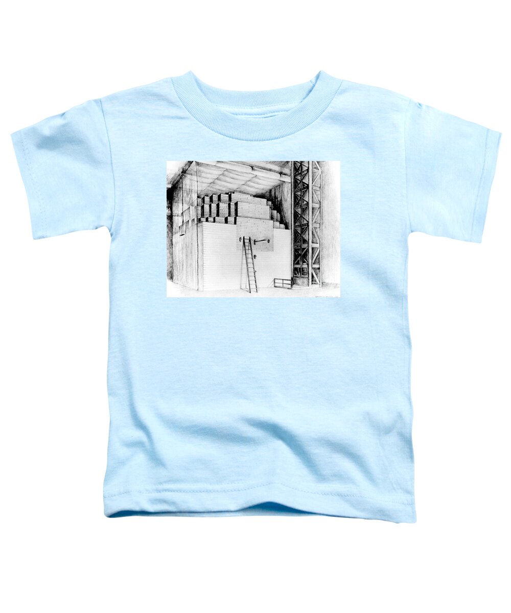Science Toddler T-Shirt featuring the photograph Chicago Pile-1, 1942 #1 by Science Source